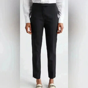 Eleventy grey wool blend stylish  day 2 nite cuffed cropped pants